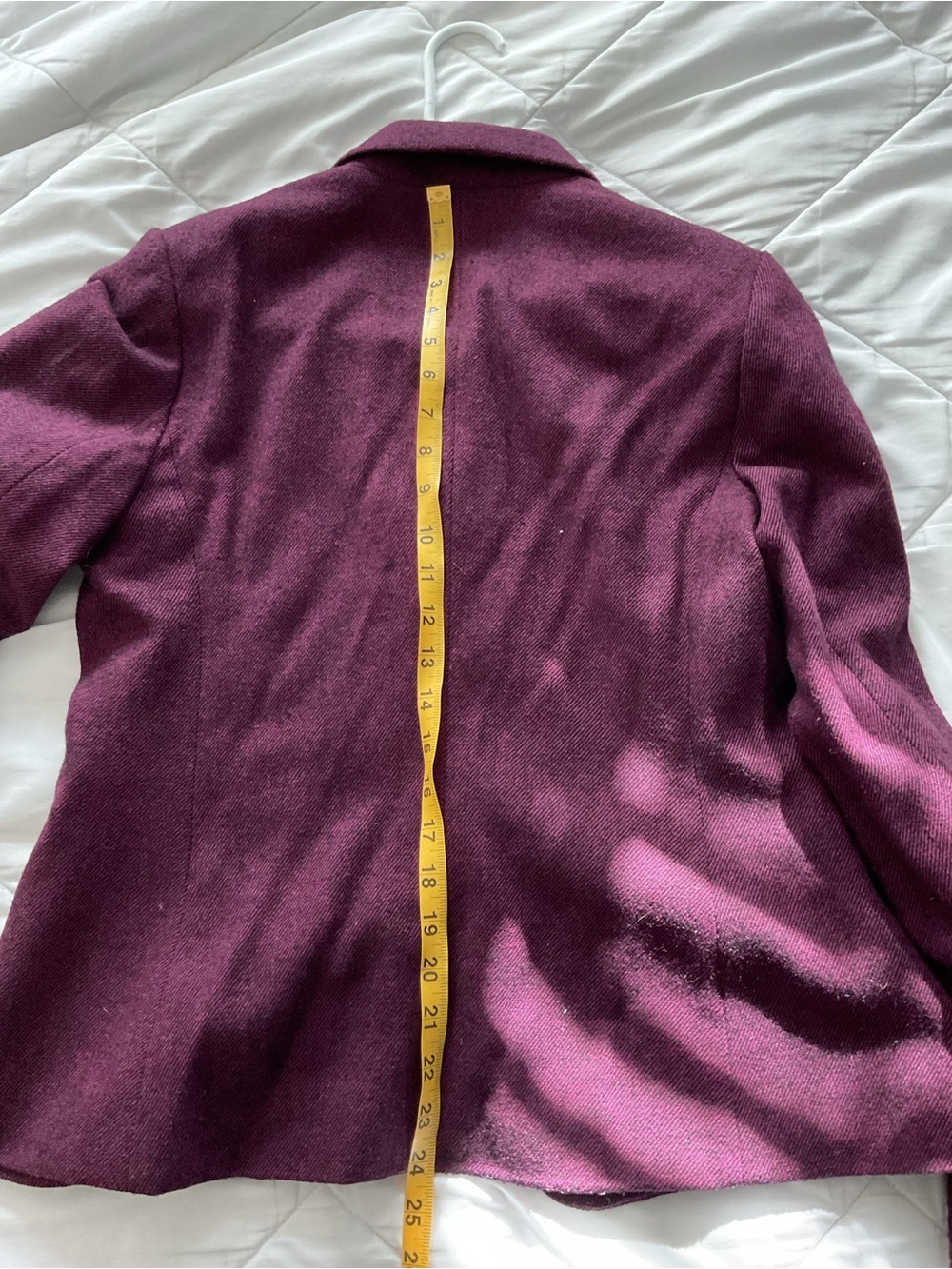 Banana Republic Wool blend Purple Blazer - Picture 8 of 8